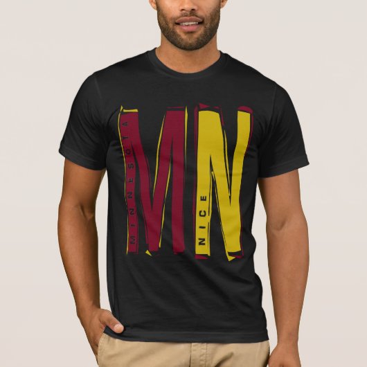 MINNESOTA NICE T-SHIRT (Voorkant)