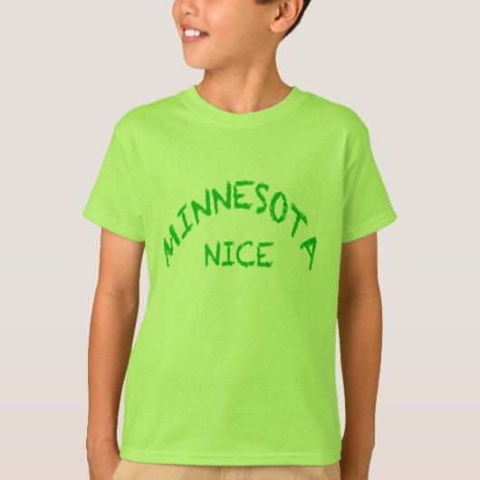 Minnesota Nice T-shirt (Voorkant)
