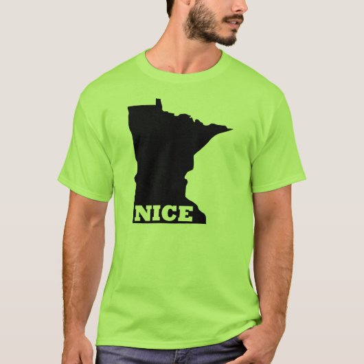 MINNESOTA NICE T-SHIRT (Voorkant)