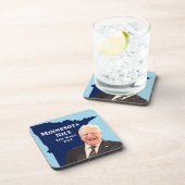 Minnesota Nice Tim Walz Bier Onderzetter (Rechterzijde)