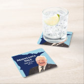 Minnesota Nice Tim Walz Kartonnen Onderzetters (Insitu)