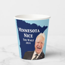 Minnesota Nice Tim Walz Papieren Bekers