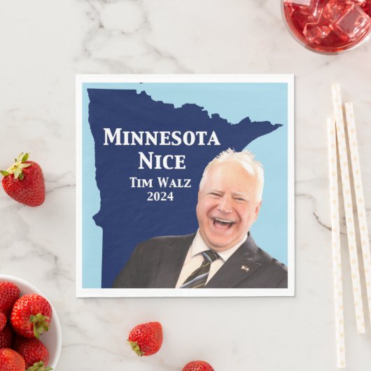 Minnesota Nice Tim Walz Servet (Insitu)