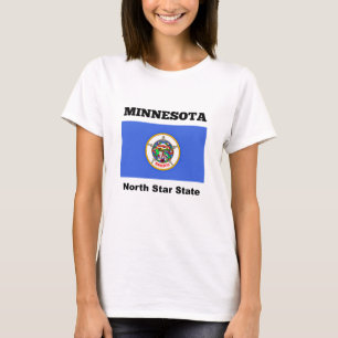 Minnesota, Noord-Star-staat T-shirt
