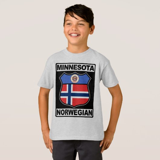 Minnesota Noors Amerikaans T-shirt (Voorkant volledig)