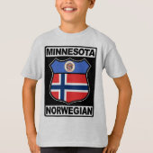 Minnesota Noors Amerikaans T-shirt (Voorkant)