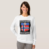 Minnesota Noors Amerikaans T-shirt (Voorkant volledig)