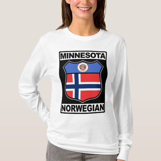 Minnesota Noors Amerikaans T-shirt (Voorkant)