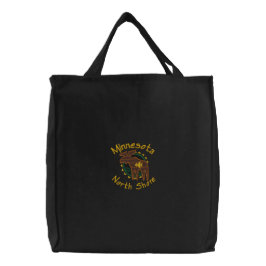 Minnesota North Shore Moose Embroided Bag Tas