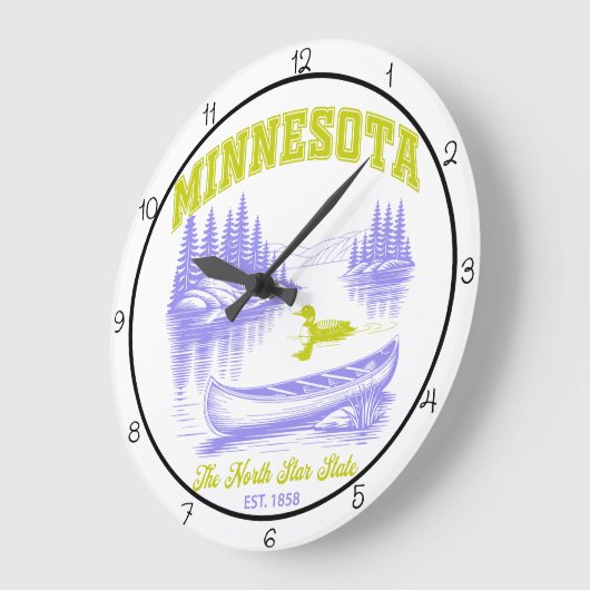 Minnesota North Star State Lake  Grote Klok (Hoek)