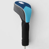 Minnesota North Star-vlag Golfheadcover (Schuin)