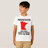 Minnesota - Ons winkelcentrum wil zich afscheiden T-shirt (Voorkant volledig)