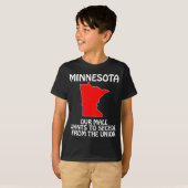 Minnesota - Ons winkelcentrum wil zich afscheiden  T-shirt (Voorkant volledig)