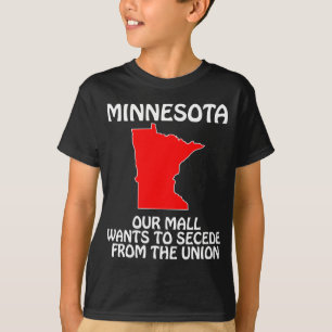 Minnesota - Ons winkelcentrum wil zich afscheiden T-shirt