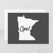 Minnesota Ope Briefkaart (Voorkant / Achterkant)