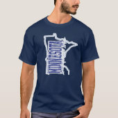 Minnesota-overzicht T-shirt (Voorkant)
