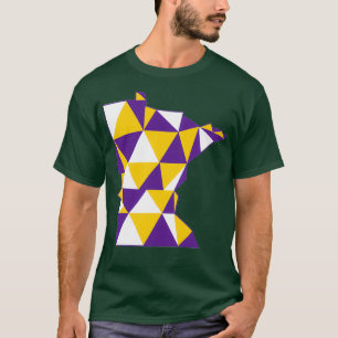 Minnesota Paars en Gold T-shirt
