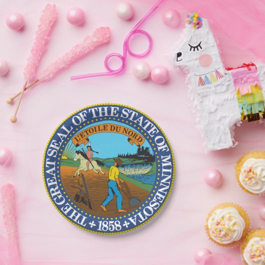 Minnesota Papieren Bordje (Feest)