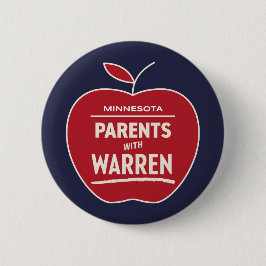 Minnesota Parents for Warren Ronde Button 5,7 Cm