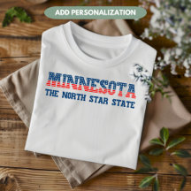 Minnesota Patriotic De North Star State Custom