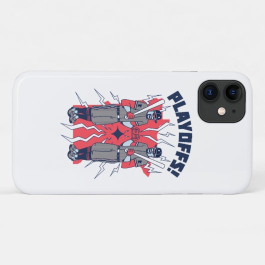 Minnesota Playoff Honkbal Case-Mate iPhone Case (Achterkant (horizontaal))