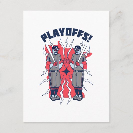 Minnesota Playoff Honkbal Informatiekaartje (Achterkant)