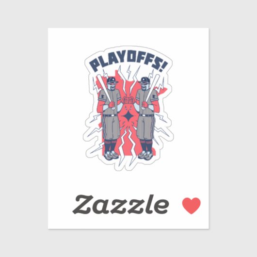 Minnesota Playoff Honkbal Sticker (Vel)