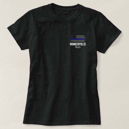 Minnesota Politieagent Dut T-shirt (Design voorkant)