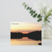 Minnesota - Poplar Lake Briefkaart (Staand voorkant)