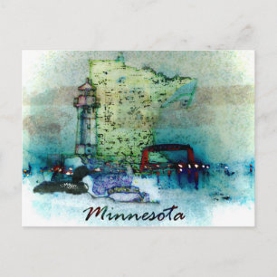 Minnesota Postcard Briefkaart
