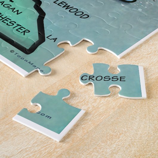 Minnesota Puzzle Legpuzzel (Zijkant)