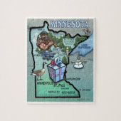 Minnesota Puzzle Legpuzzel (Verticaal)