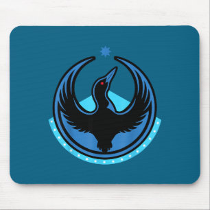 Minnesota Rebel Loon Nieuw Mn Grafische Kunst Muismat