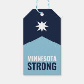 Minnesota Rebel Nieuwe Staatsvlag Cadeaulabel (Voorkant)