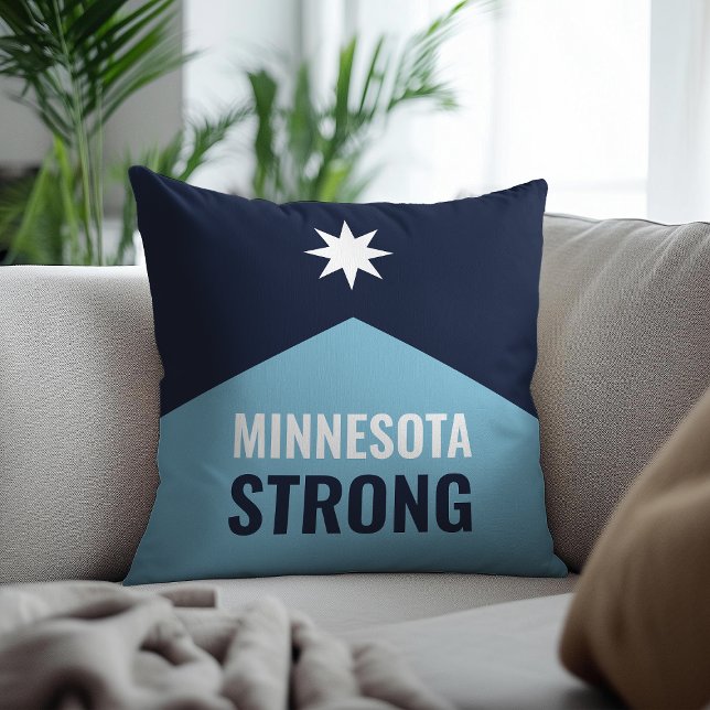Minnesota Rebel Nieuwe Staatsvlag Kussen (Creator heeft geüpload)