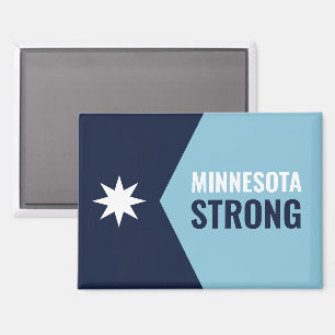 Minnesota Rebel Nieuwe Staatsvlag Magneet