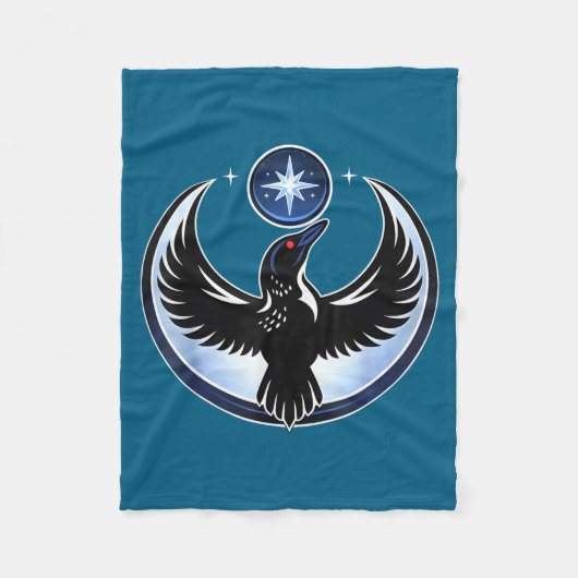 Minnesota Rebel State Flag 5 Illustration Fleece Deken (Voorkant)
