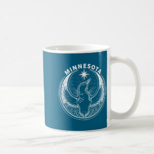 Minnesota-rebelduiker nieuwe mn-staatsvlag  koffiemok