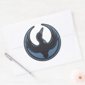 Minnesota Rebellion klassieke ronde sticker (Envelop)