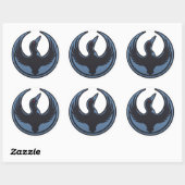 Minnesota Rebellion klassieke ronde sticker (Vel)