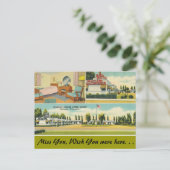 Minnesota, rechtbank van Deluxe Cabin van Wilken Briefkaart (Staand voorkant)