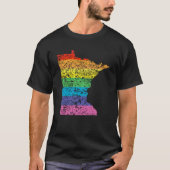 minnesota-regenboog t-shirt (Voorkant)