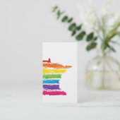 minnesota regenboogaanvallen visitekaartje (Staand voorkant)