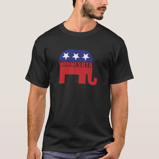 Minnesota Republican Elephant T-shirt (Voorkant)