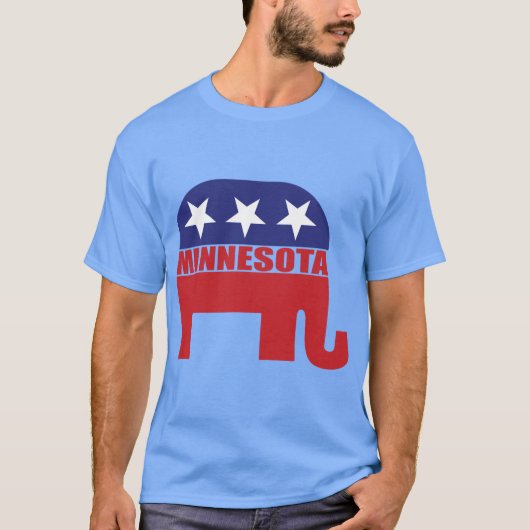 Minnesota Republikeinse Olifant T-shirt (Voorkant)