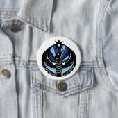 Minnesota Resistance Loon Design knop Ronde Button 7,6 Cm (In situ)