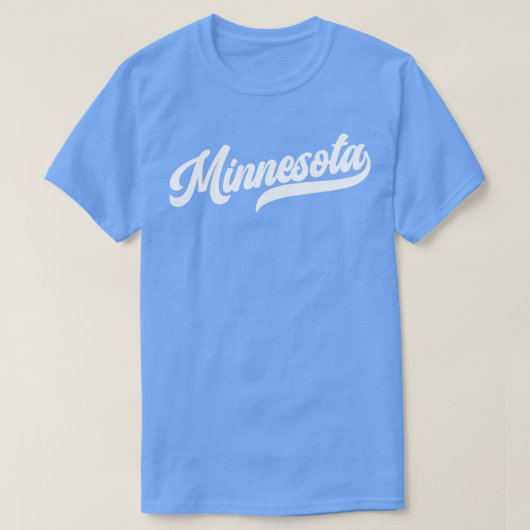 Minnesota Retro Minnesota Timberwolves T-shirt (Design voorkant)