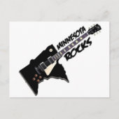 Minnesota Rocks. Briefkaart (Voorkant)