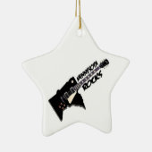 Minnesota Rocks.  kerstversiering Keramisch Ornament (Rechts)