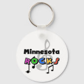 Minnesota Rocks Sleutelhanger (Voorkant)